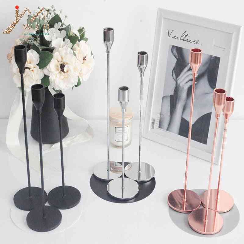 Metal Luxury Candlestick Fashion Candle Stand