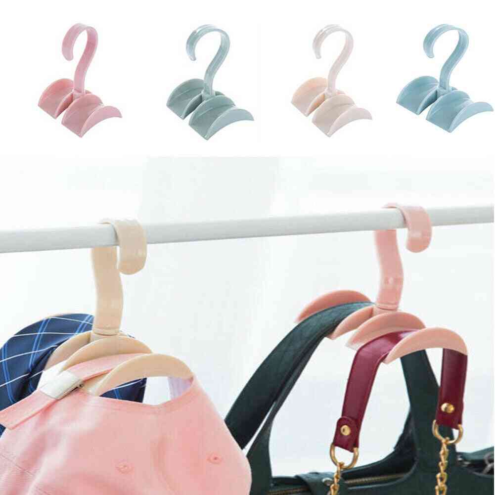 Household Wardrobe, Storage Hook, Portable Hanger For Scarf, Bags
