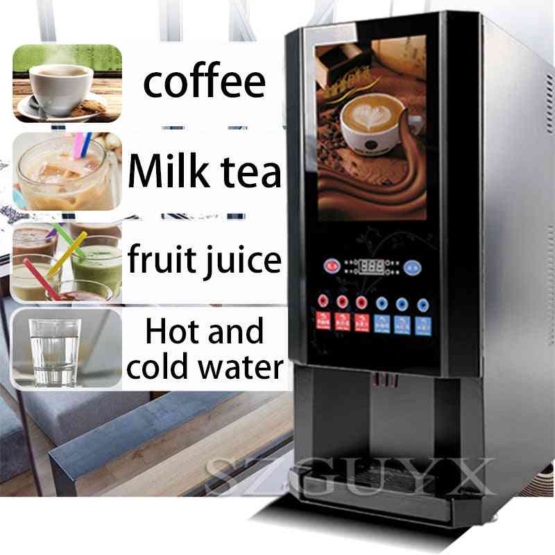 Commerciële automatische oploskoffie/drankmachine