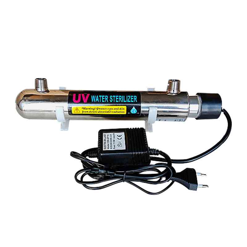 Water Sterilizer Ultraviolet Tube Lamp Aquarium Fish Tank Purifier