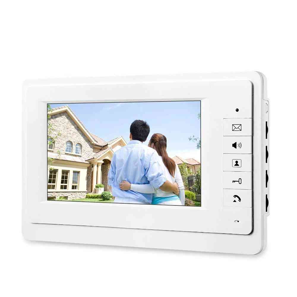 Video Doorbell Intercom Indoor Monitor Tft-lcd