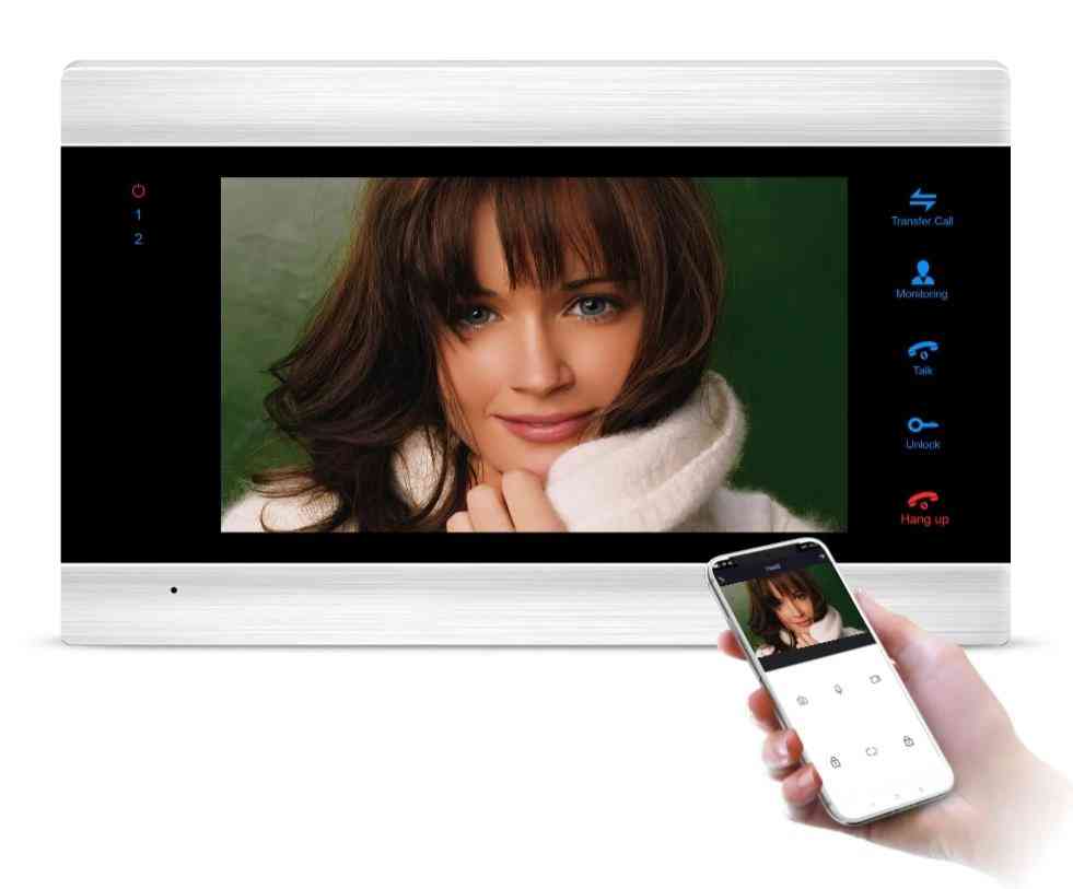 Wifi Smart Ip Video Door Phone Intercom Single Indoor Monitor