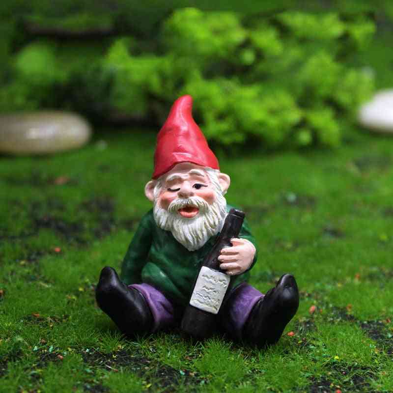 Mini Resin- Moss Landscape, Fairy Miniature Garden, Dwarf Ornaments, Flower Pot Accessories