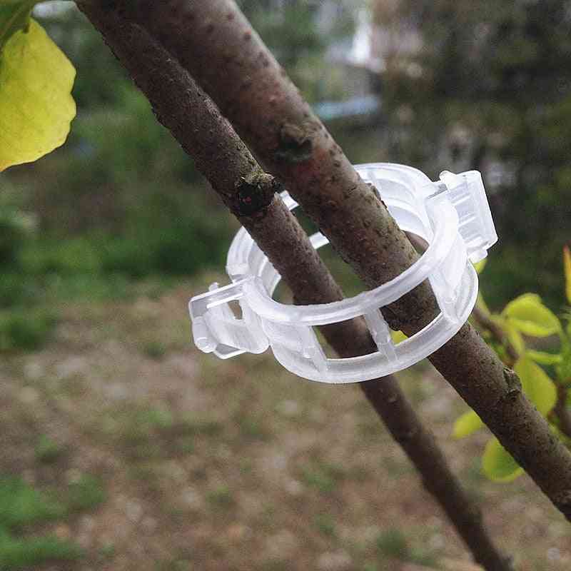 Durable Clear 50pcs, Garden Plant Vine Peppers Support Clips