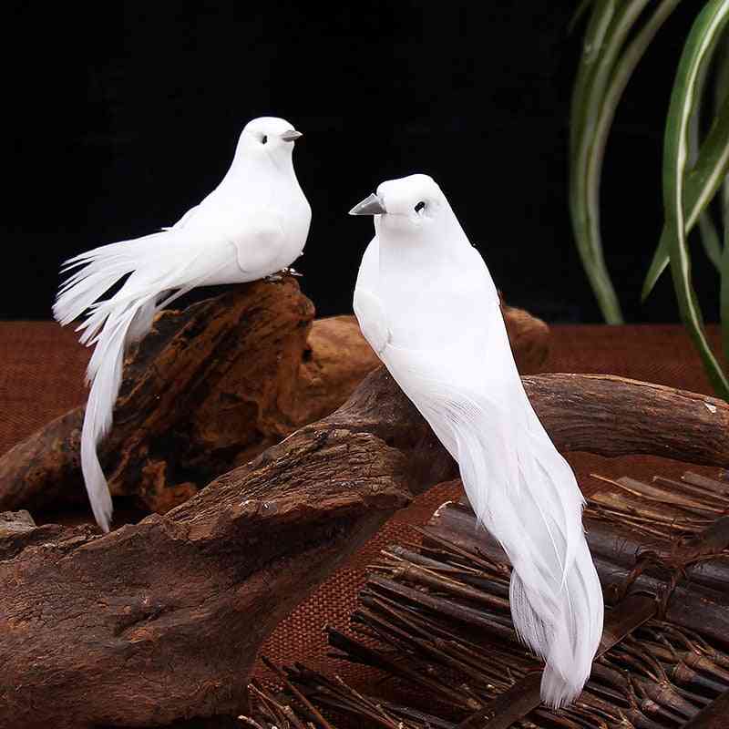 Simulation Fake Pigeons Imitation Bird Feather Gardening Decoration