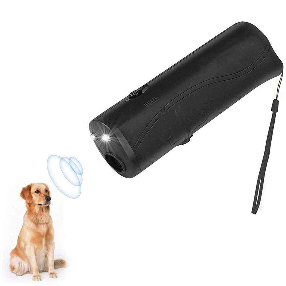 Sprzęt do szkolenia psów domowych odstraszacz ultradźwiękowy 3 w 1 urządzenie do treningu kontrolnego;