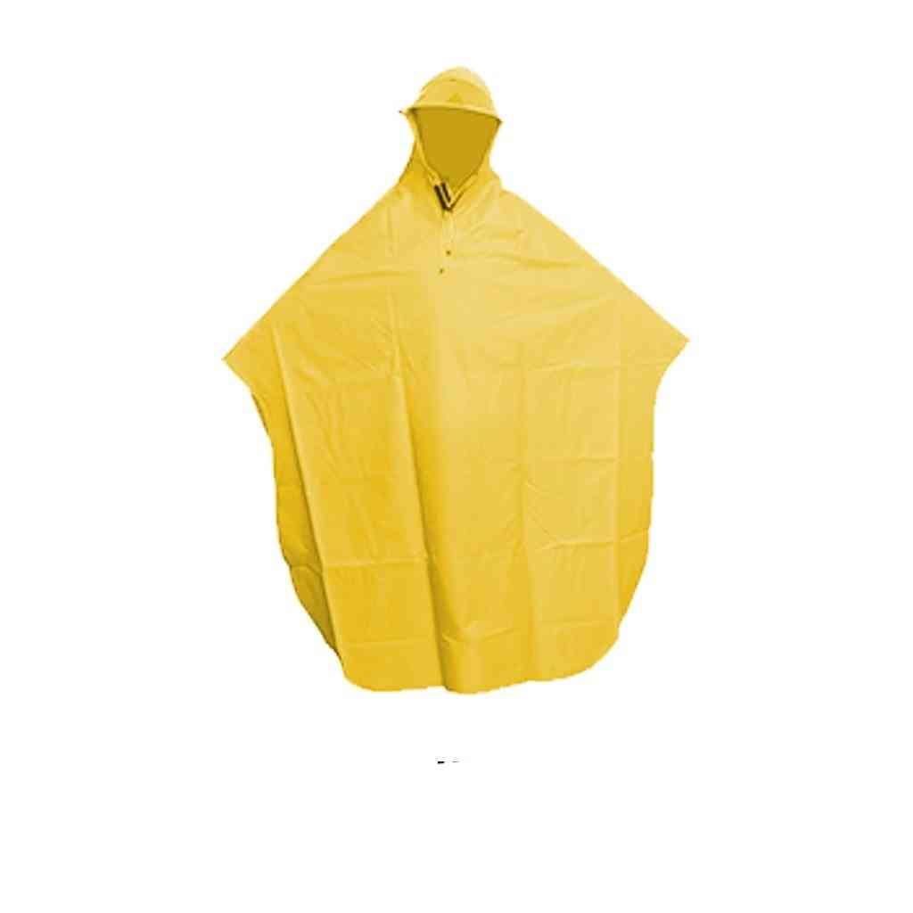 Windproof- Poncho Hooded Raincoat For Cycling, Motorcycle