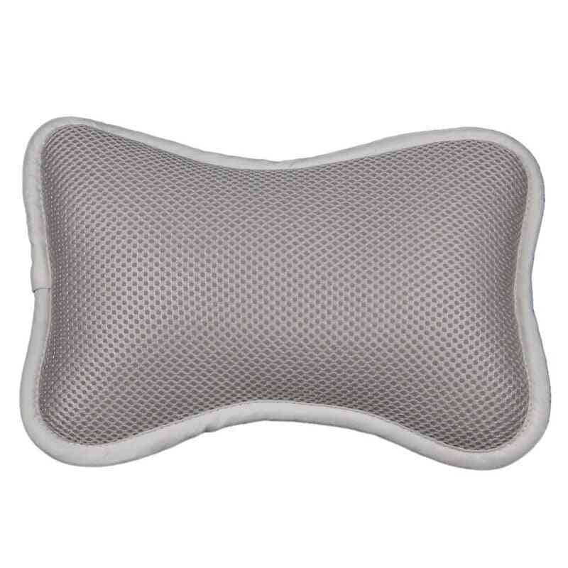 3d Mesh Spa Bathtub Head Rest Pillow With Suction Cups