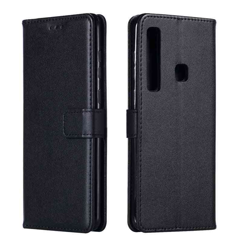 Pu Leather Flip Case Cover For Samsung Galaxy
