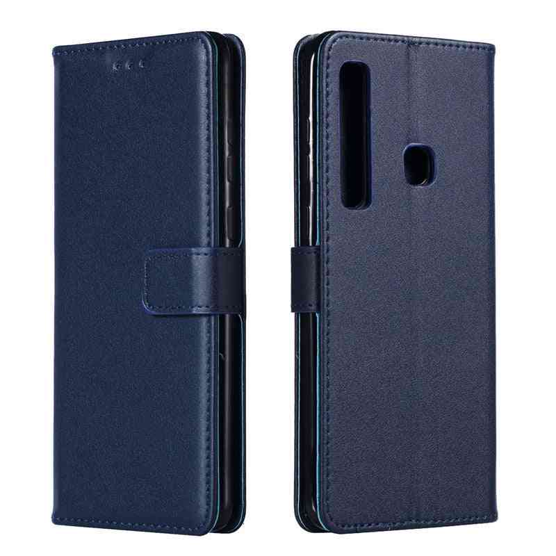 Pu lederen flip case cover voor Samsung Galaxy