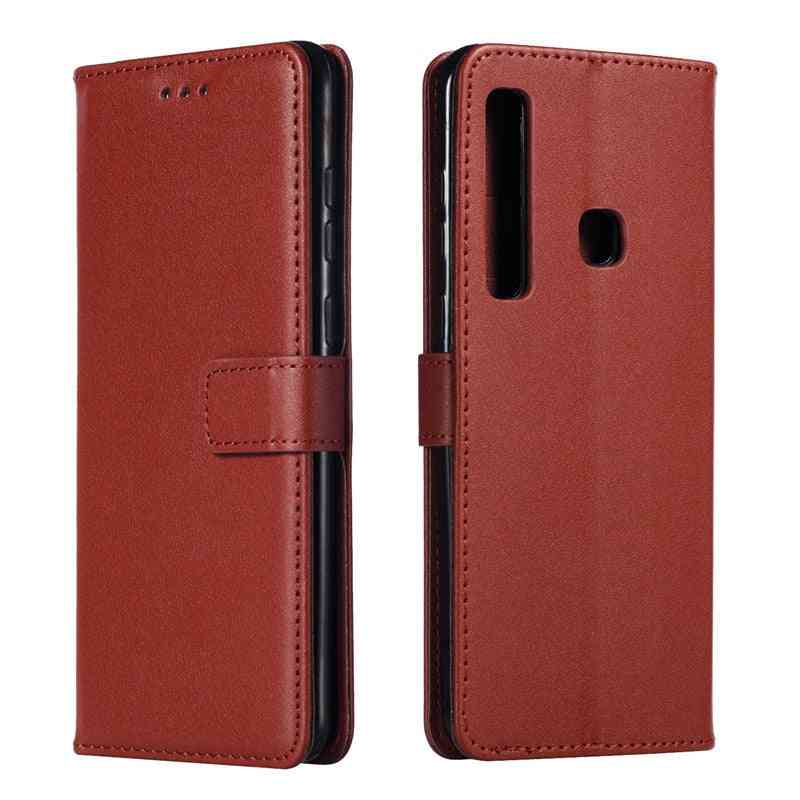 Pu Leather Flip Case Cover For Samsung Galaxy