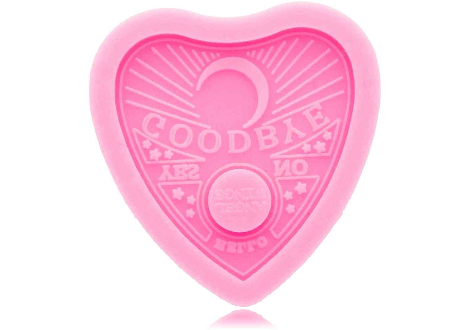 Super Glossy, Heart Fits Badge Reel, Silicone Mold Epoxy Craft, Resin Jewelry (dy0336 Pink)