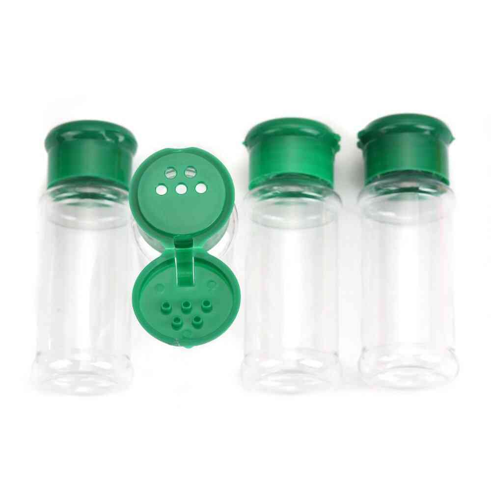 Plastic Salt Pepper Vinegar Oil Cruet Shaker Jar ,clear Bottle Pot