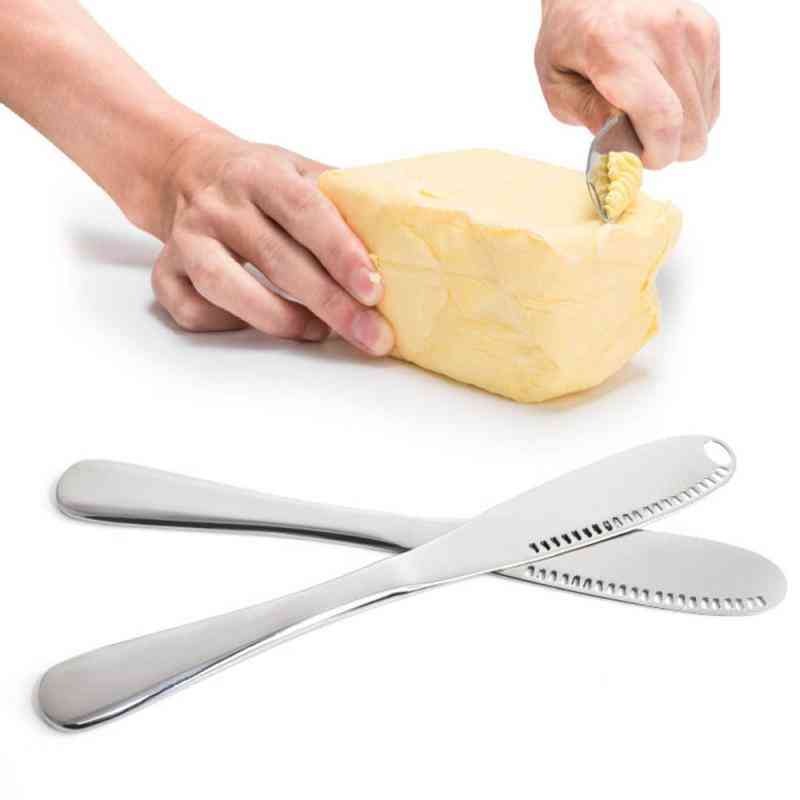 Stainless Steel- Butter Cutter Knife, Cheese Spreaders Tool
