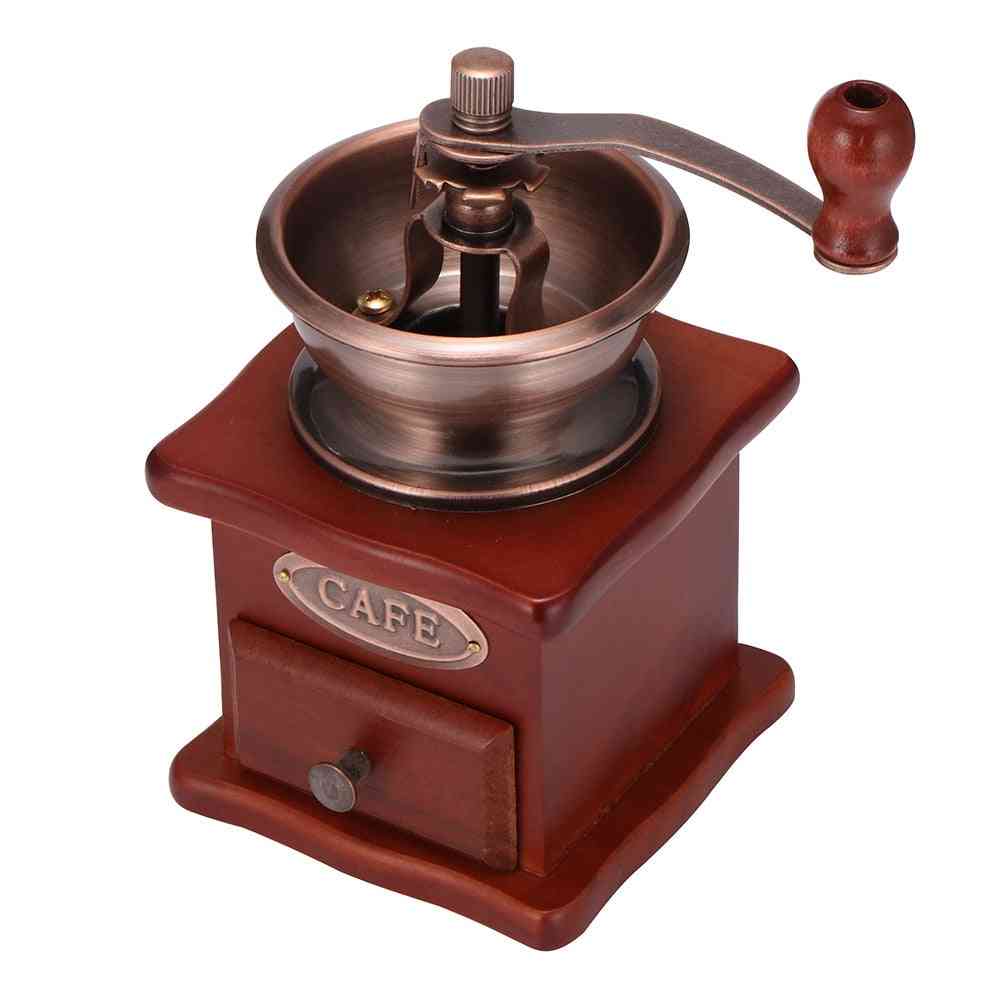 Wooden Manual Coffee Hand Grinder