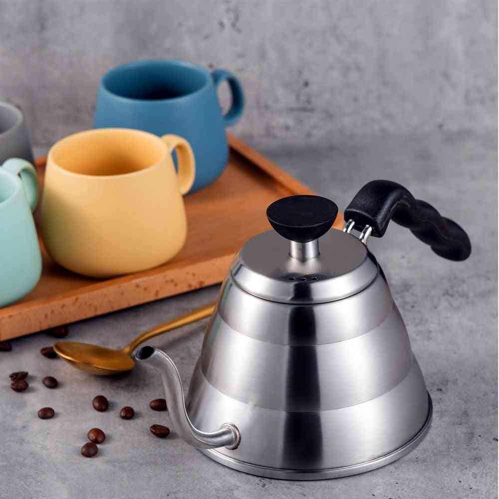 Stainless Steel Tea, Coffee Kettle With Thermometer