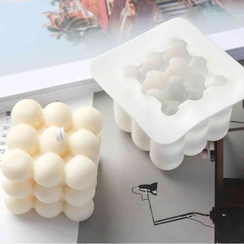 Diy Silicone Candle, 3d Hand-made, Soy Shaped, Aromatherapy Plaster Mold