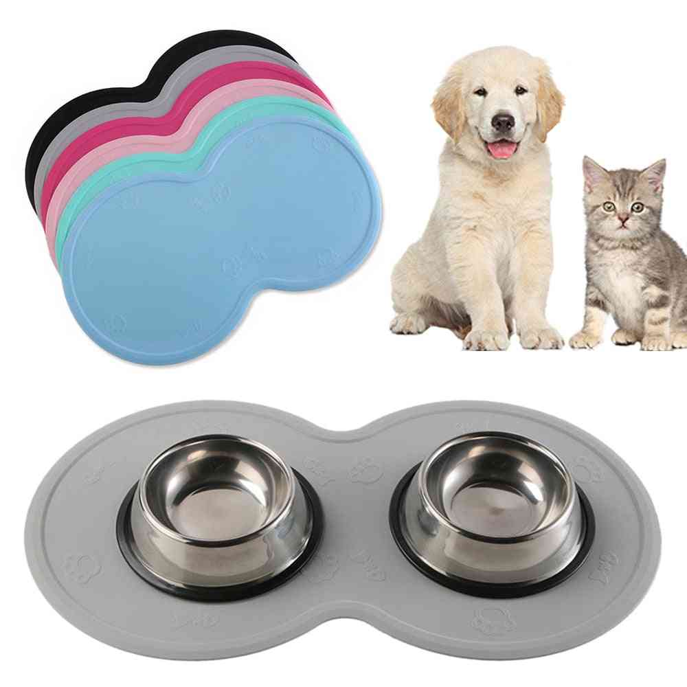 Almohadilla de alimentación, forma de nube linda, plato de silicona, alimento para tazón, accesorios para perros