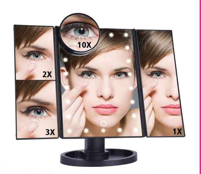 LED-Touch-Licht-Make-up-Spiegel
