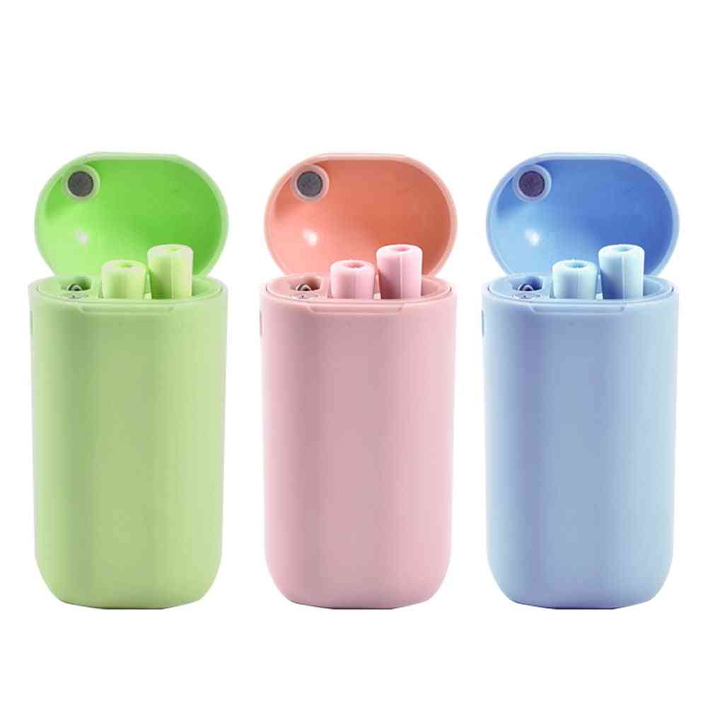 Silicone Collapsible Straw, Portable Reusable, Drinking Straws With Cleaning Brush