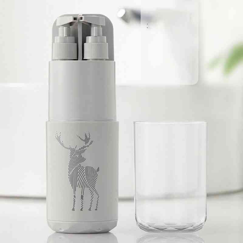 Portable Toiletries Partition Storage Cup, Travel Wash Accessories