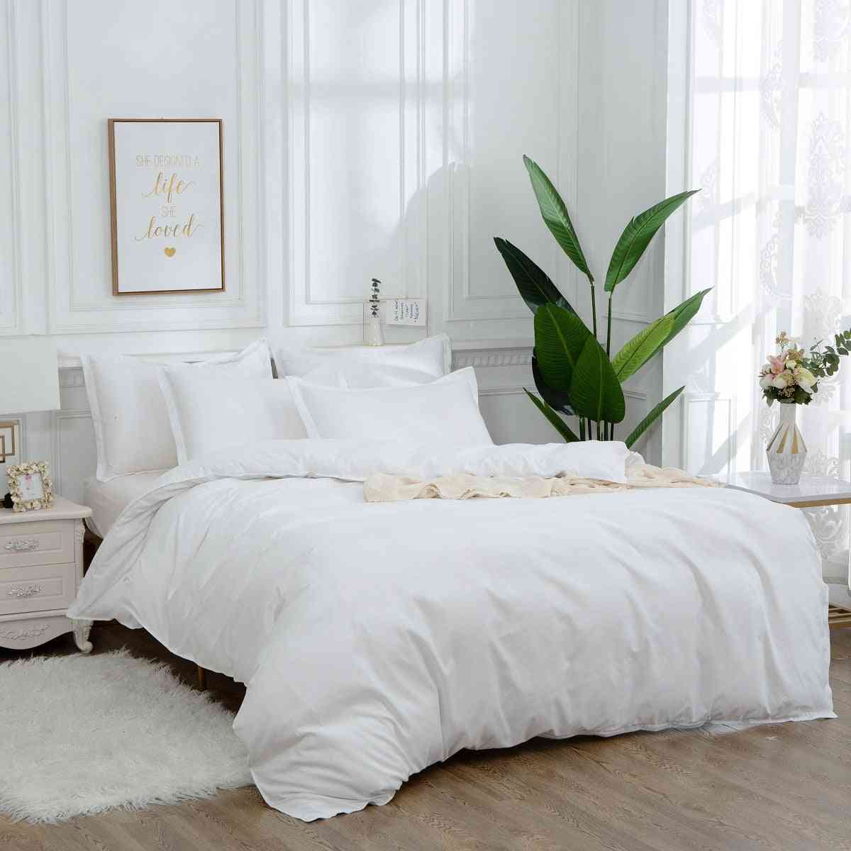 Hotel Duvet Cover, Pillowcase, Simple Bedding Set