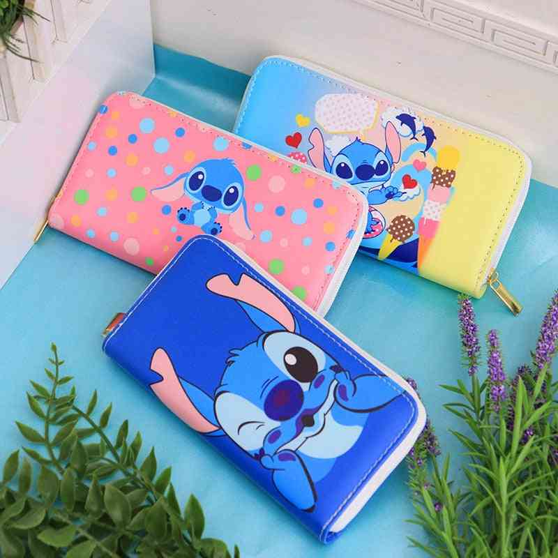 Disney Cartoon, Coin Stitch, Lovely Wallet Card Holder, Clutch Bag For