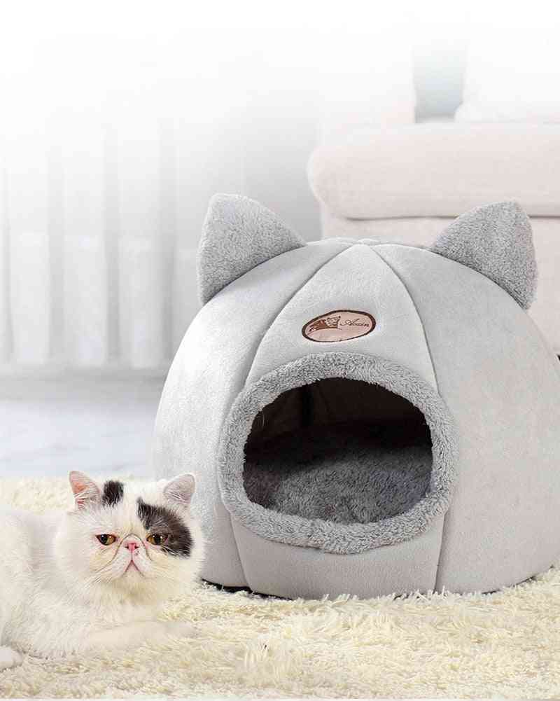 Deep Sleep, Winter Bed, Little Mat Basket, Small House Tent, Cozy Cave Beds For Dog & Cat