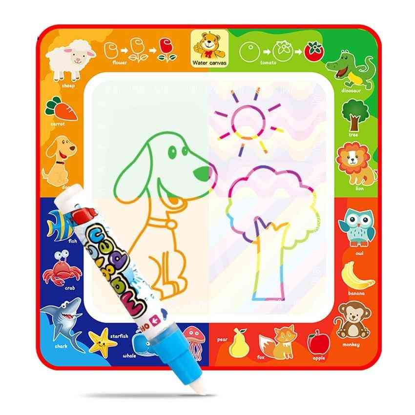 Montessori Kid Magic Water Drawing Cloth With Pen