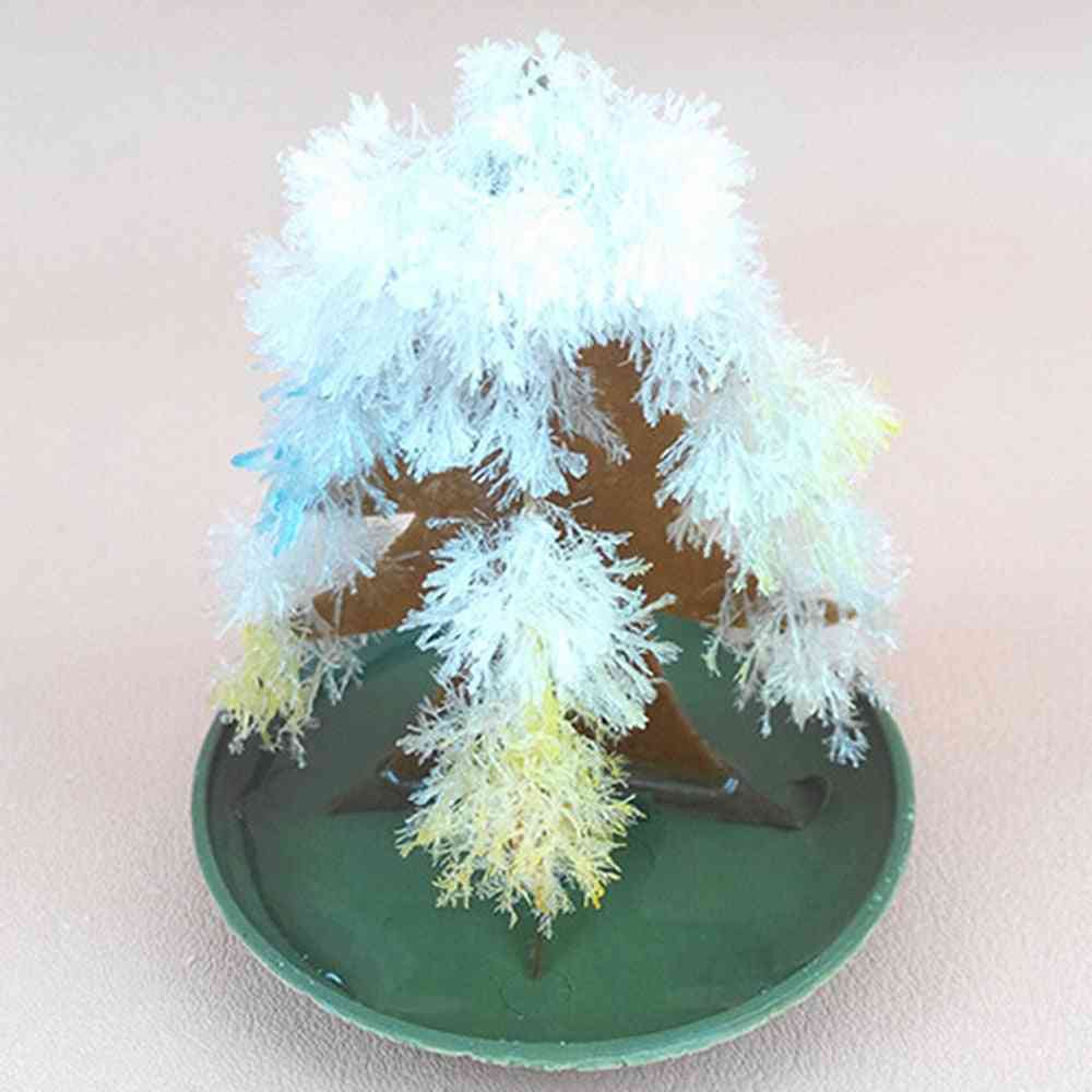 Vícebarevný- kouzelný rostoucí papír, vánoční stromky, vzdělávací hračka (vícebarevný 2,76 x 2,37 palce)