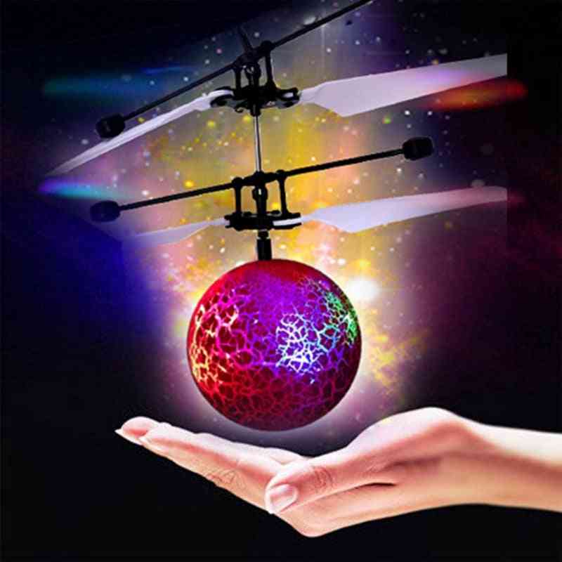 Children Aircraft, Flying Rc Electric Ball Led Flashing Light Helicopter