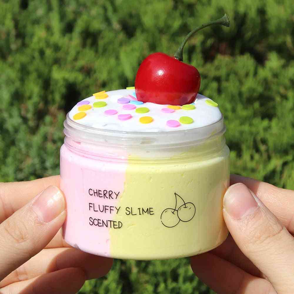 Cherry Slime Cotton Mud Hand-pulled Noodle Kit