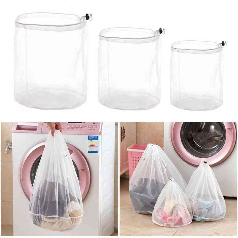 Thicken Drawstring Laundry High Quality Clothing Care Fine Mesh Bags