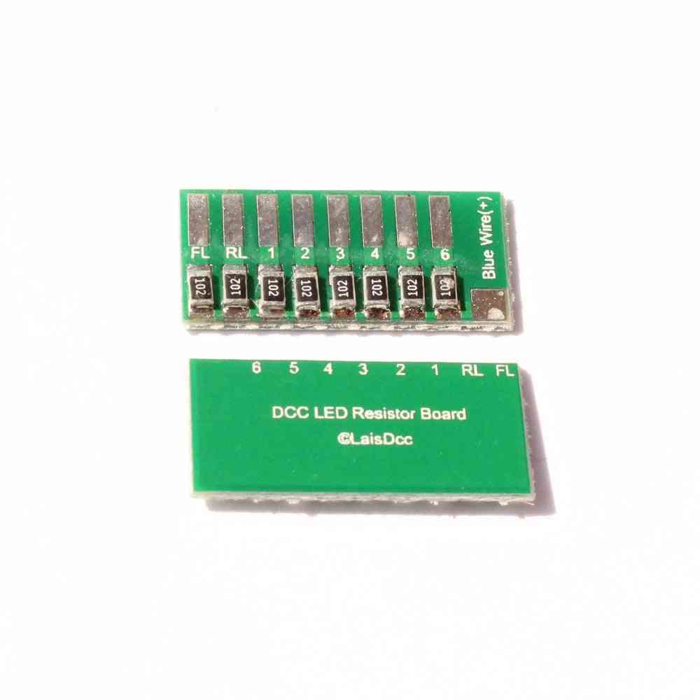 Placa de resistor de led dcc