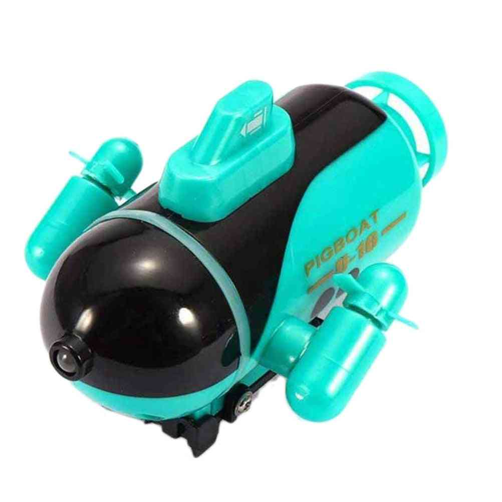 Mini barcos deportivos de control remoto de radio de juguete submarino rc amini