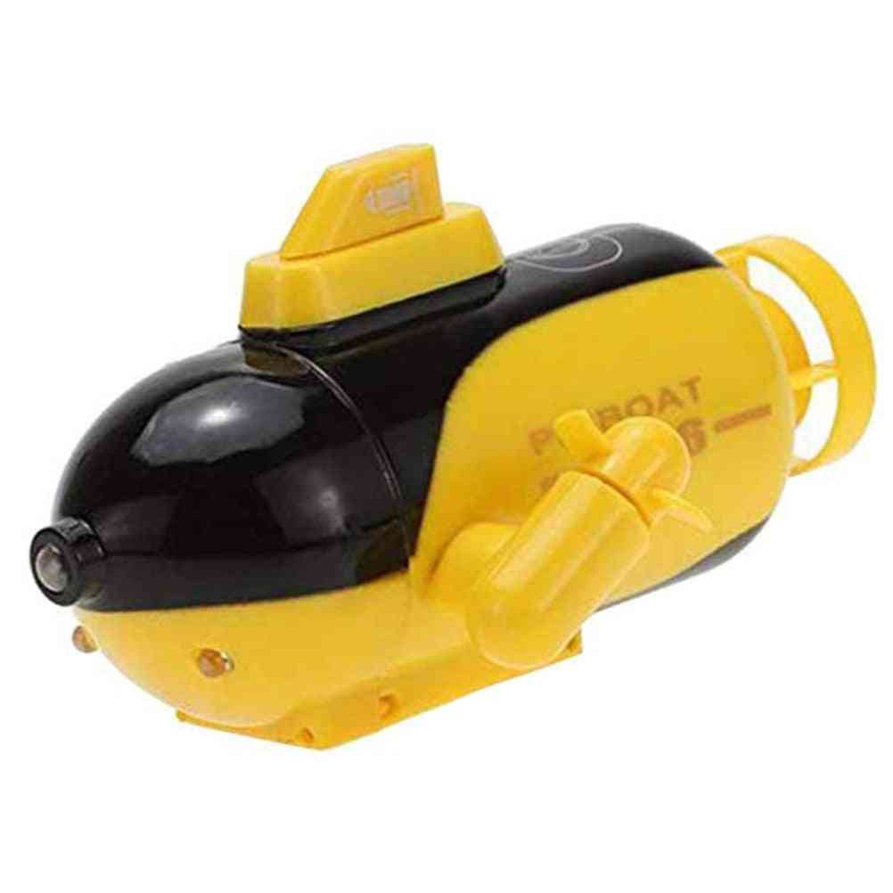 Amini rc łódź podwodna zabawka radiowy pilot sportowy mini łodzie