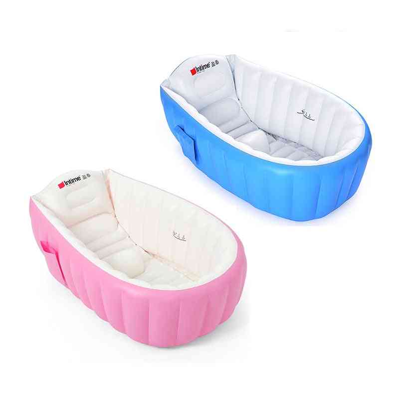 Portable- Warm Folding Cushion Bathtub With Air Pump