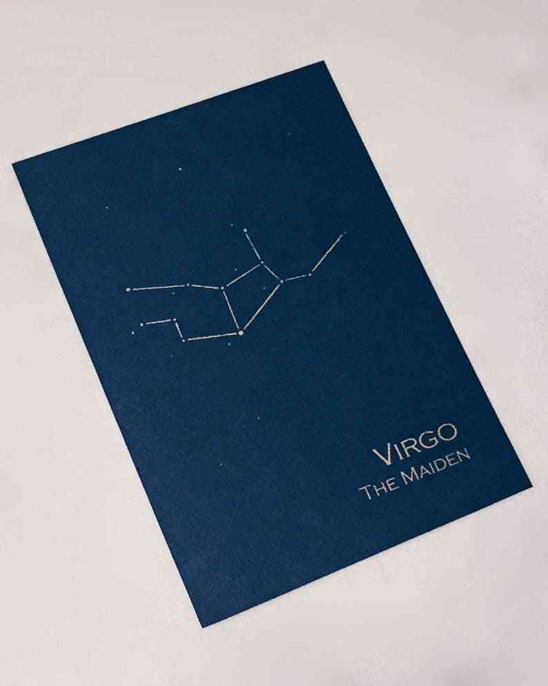 Virgo constellation zodiac taidevedos