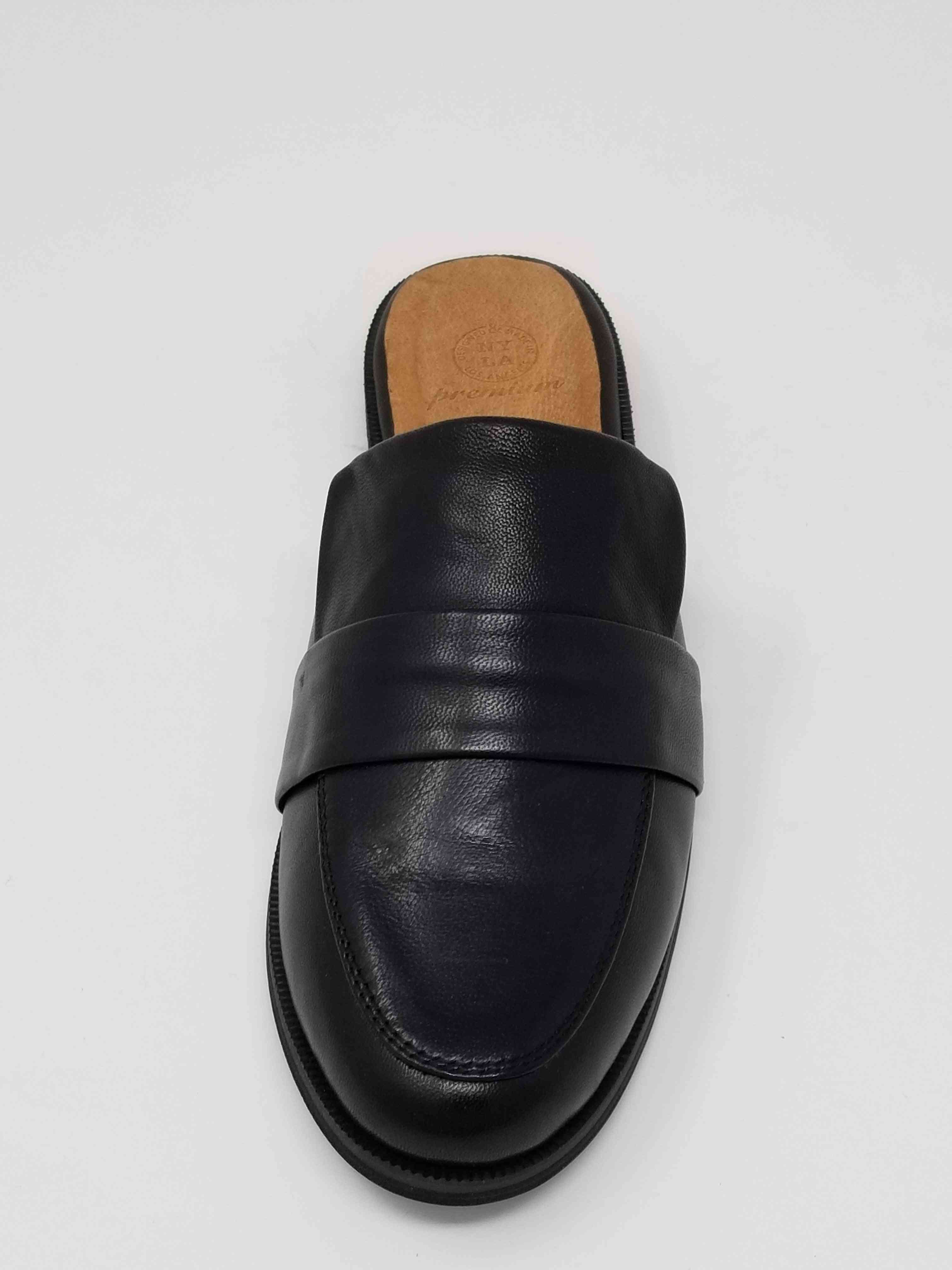 Slip-On-Schuh aus echtem Leder