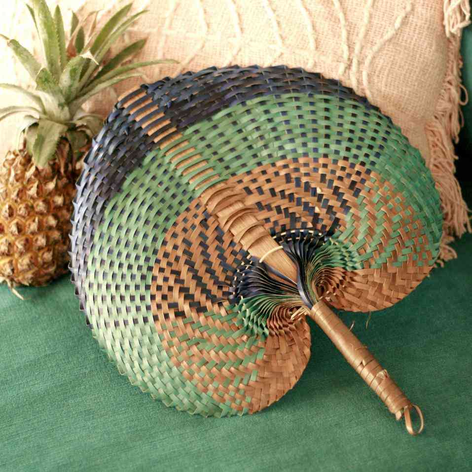 Balinese Woven Hand Fan