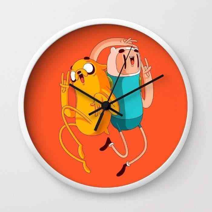 Cute Cartoon Printed Wall Clock
