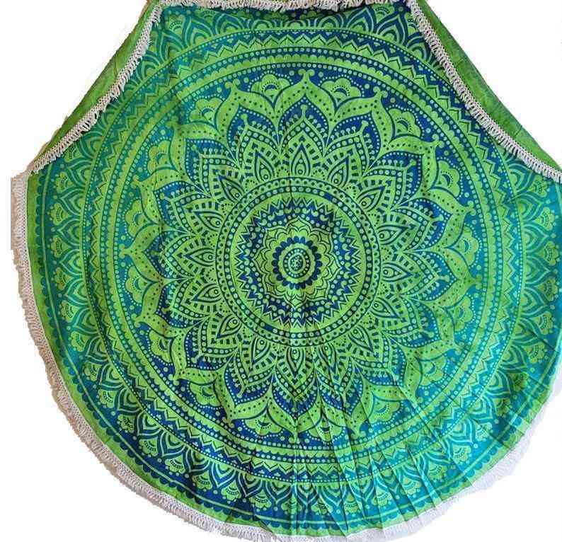 Round Mandala Tapestry