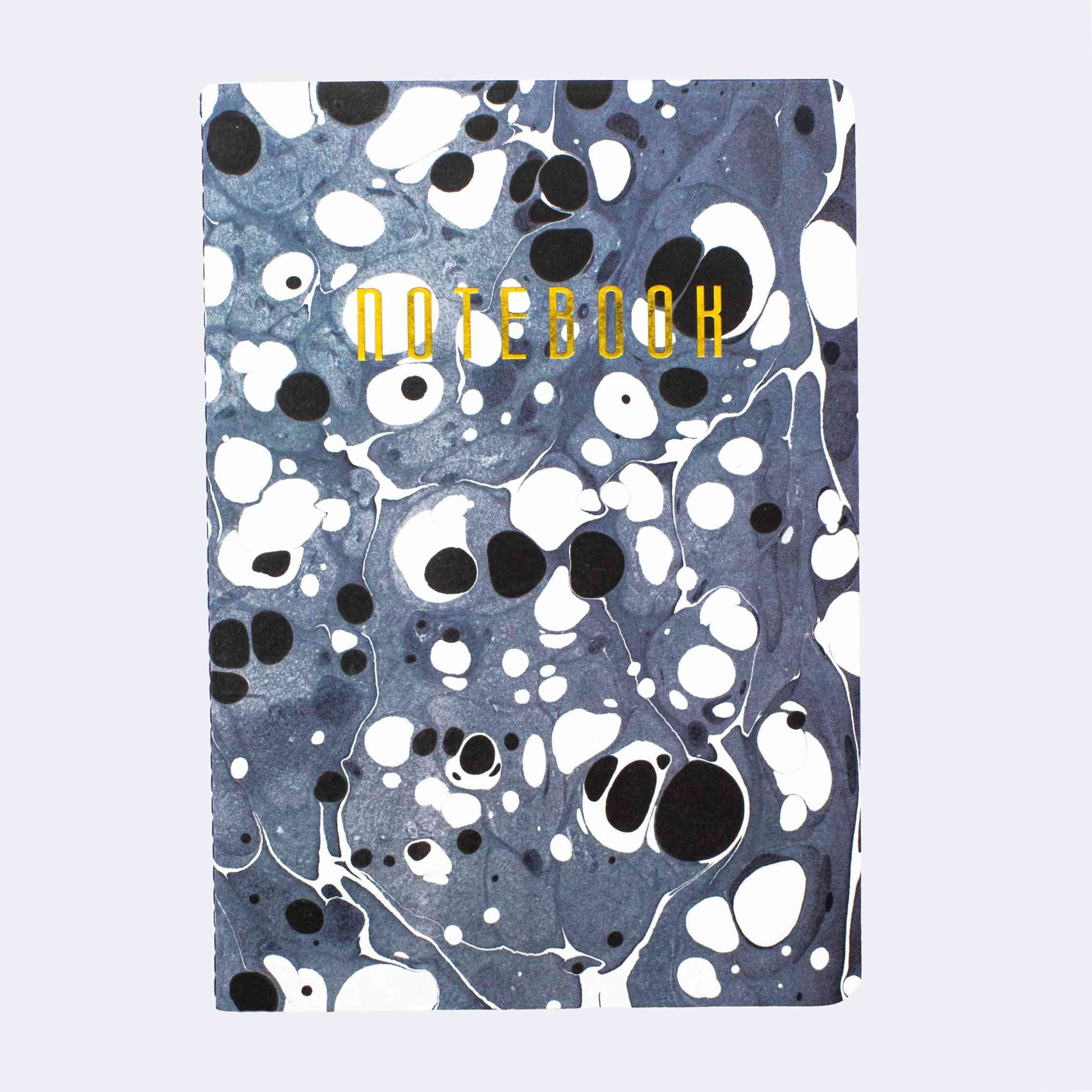 Paper Marbling Painted Softcover Notebook