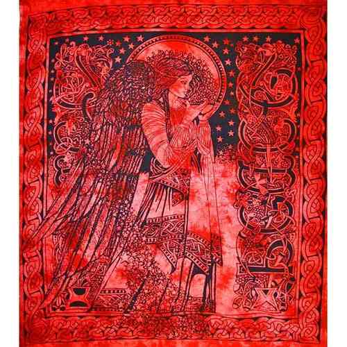 Anjel mieru väzbové farbivo tapiséria