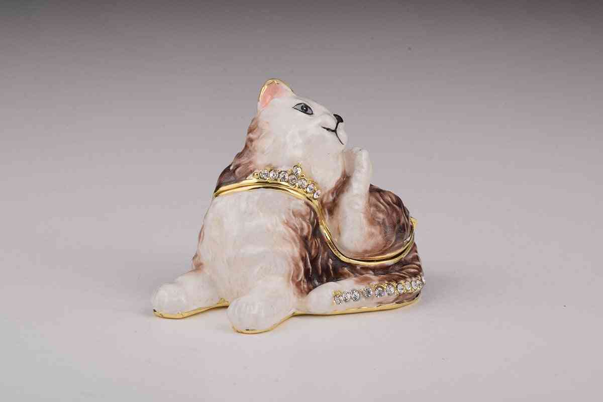 Mačka škatla za nakit