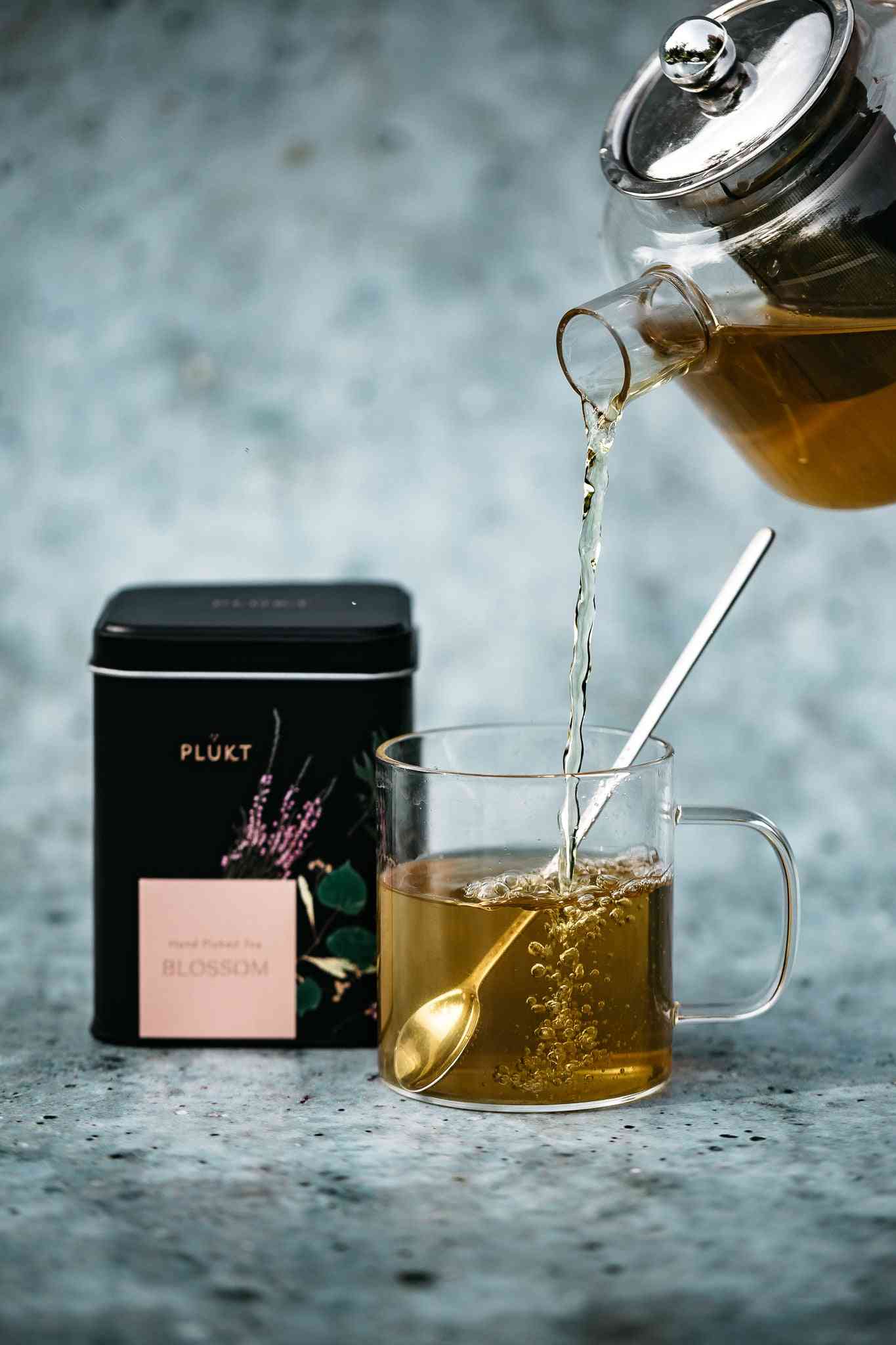 Flor de mezcla de té