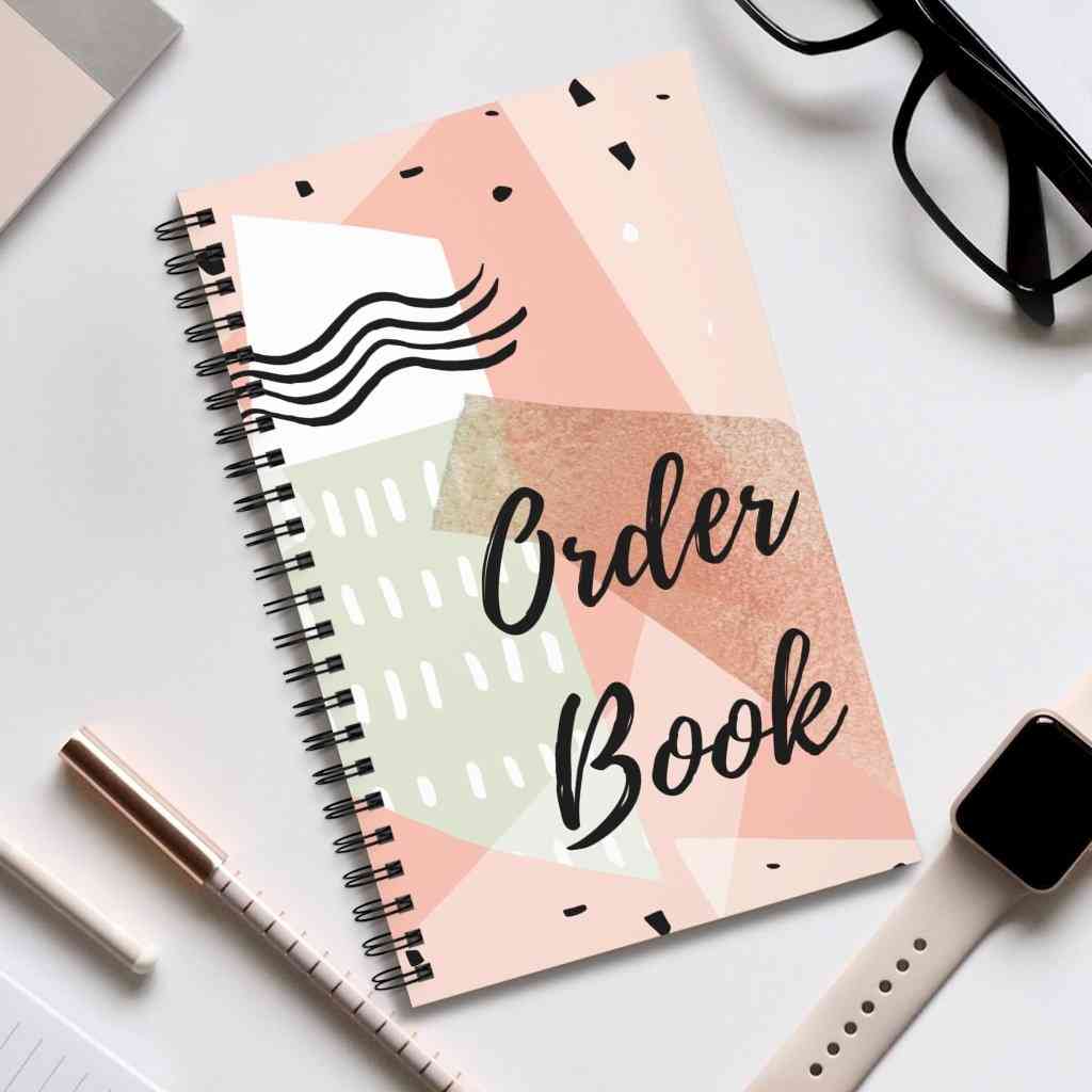 100 Pages A5 Order Book