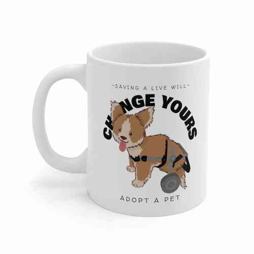 Save A Live Will Change Yours-adopt A Pet Mug