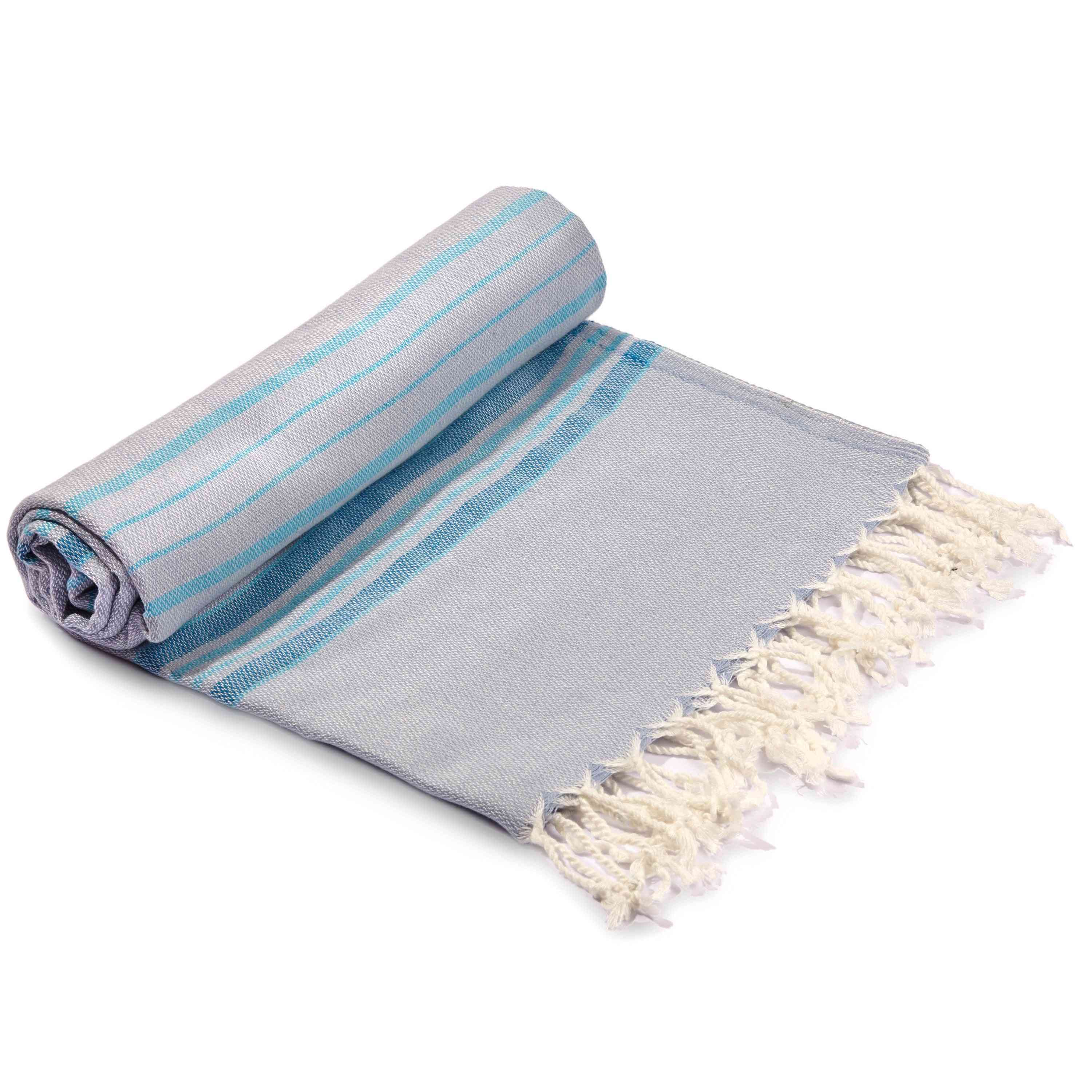 Lázeňský/plážový ručník s designem pásu antalya