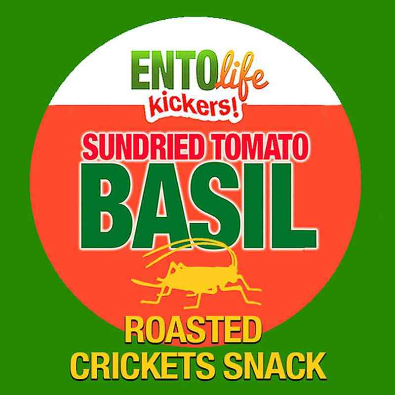 Sun-dried Tomato Basil Flavored Cricket Snack
